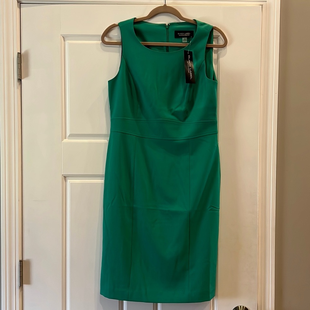 Green Sleeveless Dress NWT Black Label